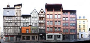 Rouen Fachwerk Frankreich