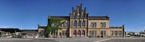 Quedlinburg train station germany