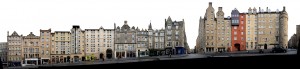 Edinburgh Royal Mile Panorama