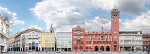 Basel Basle Market Square Cityscape