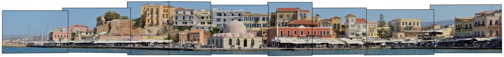 Venetian Harbour Port in Chania, Crete