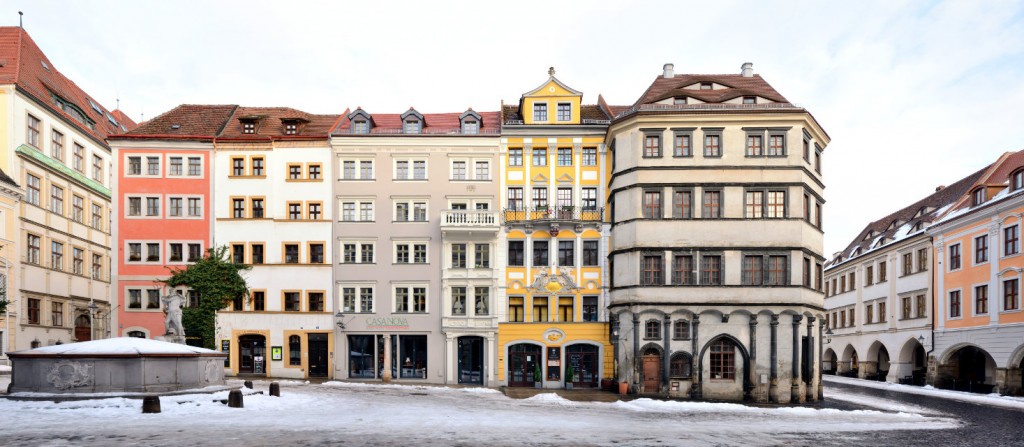 Untermarkt Görlitz Panorama Foto