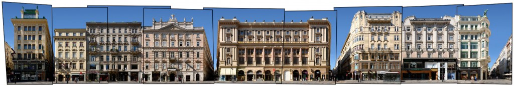 Österreich Wien Graben Straßenansicht Architektur